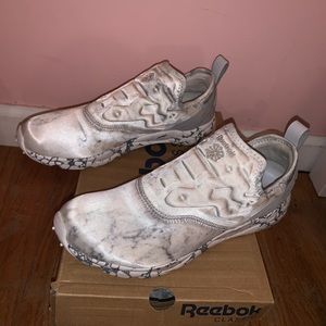 Reflective Reebok Slip On